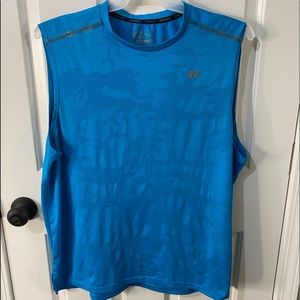 Russell Dri-Power 360 Men’s Tank Top Blue Camo